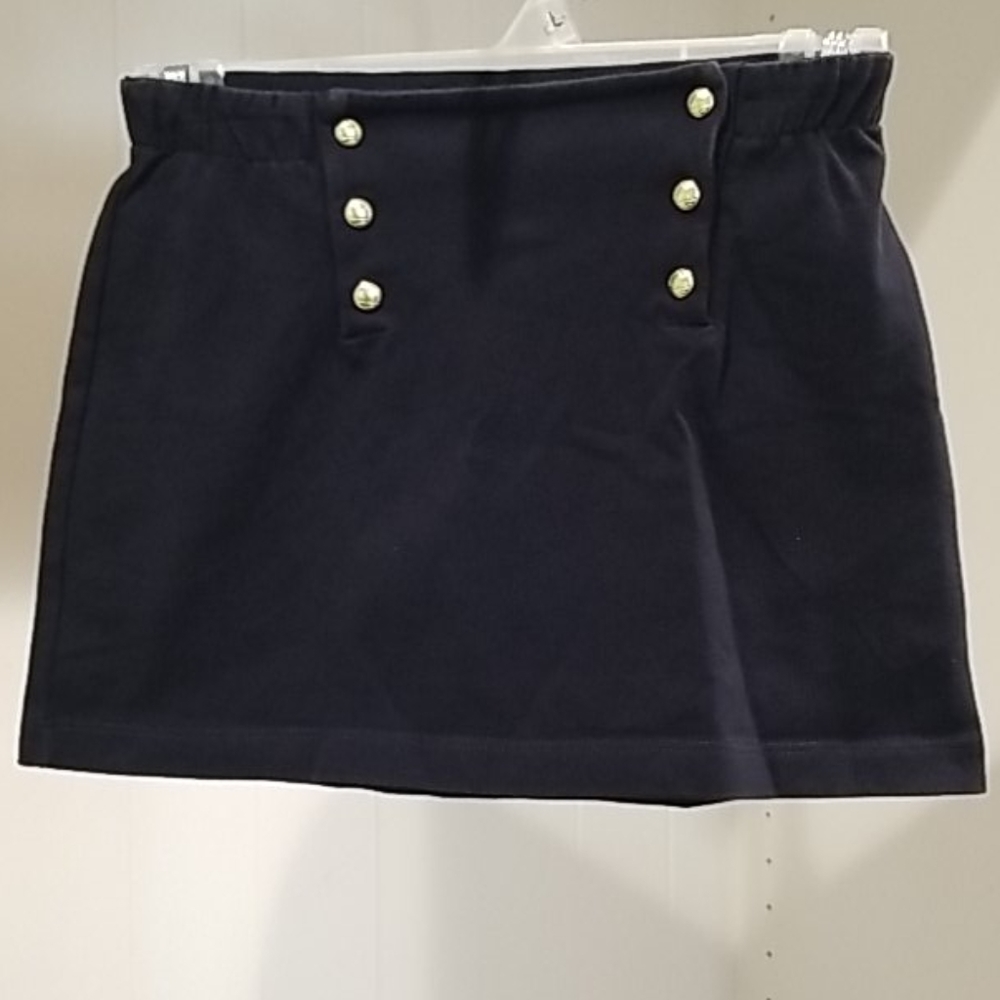 Petit Bateau Girl's Navy Skirt